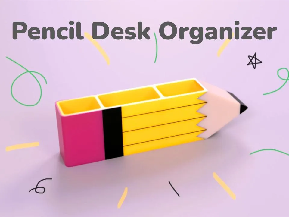 Organizador de mesa lápis